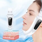 Face Slimmer Manufacturer - EMS Microcurrent V-shaped Facial Massage Hot Compress Vibration Double Chin Lifting