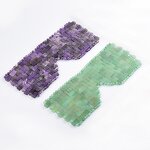 Pink Crystal Eye Mask - Private Label Natural Rose Quartz Cold Massage Stone