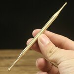 Jade Acupressure Wand - Rose Quartz Eye Beauty Point Massage Pen Tool