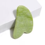 Natural Jade Gua Sha Stone - Premium Anti-Aging Body Facial Scraping Massage Tool