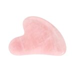 Rose Quartz Gua Sha Tool - Custom Facial Scraping Jade Stone Massage Board