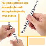 Wood Acupressure Stick - Private Label Gua Sha Facial Neck Body Self-care Tool