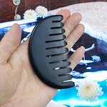 Jade Scalp Massage Comb - Custom Natural Bian Stone Head Hair Growth Tool