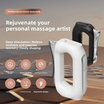 Gua Sha Facial Massager - Handheld Vibration Microcurrent Hot Cold Face Lift Tool