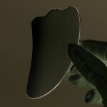 Stainless Steel Gua Sha Board - Facial Skincare Metal Scraping Massage Tool