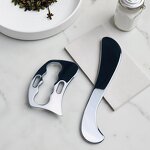 S-Shaped Stainless Steel Gua Sha - Large Metal Muscle Scraping Massage Board