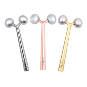 Stainless Steel Ice Globes - Private Label Cold Cooling Eye Facial Massage Sticks