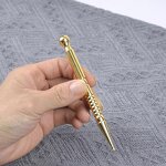 Jade Acupressure Wand - Rose Quartz Eye Beauty Point Massage Pen Tool