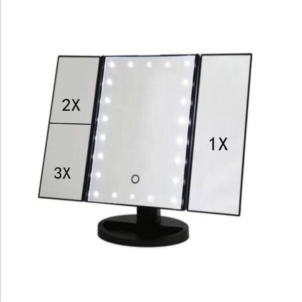 LED Table Makeup Mirror - New Product Single-Sided Desktop Cosmetic Espejo