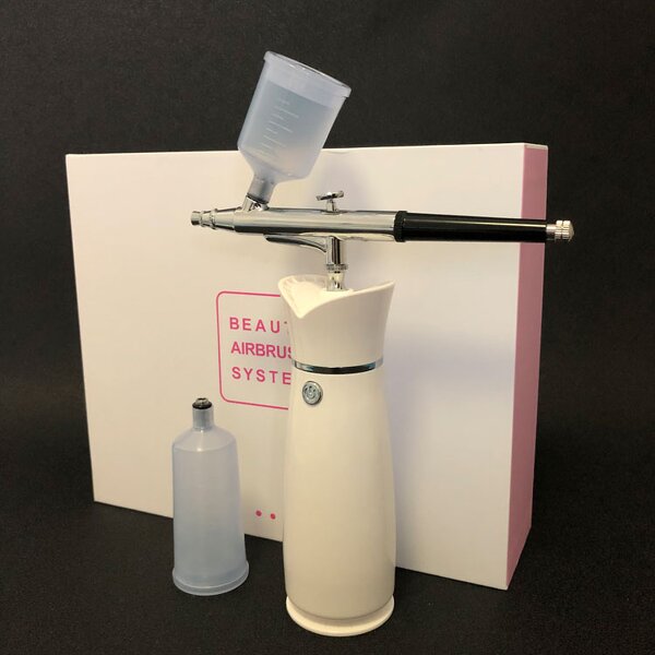 Single Beauty Airbrush - Electric Mini Facial Compressor Makeup Tool Set