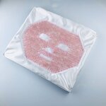 Rose Quartz Face Mask - Natural Pink Crystal Facial Massage Stone Tool