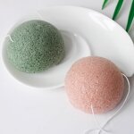 Organic Konjac Sponge - Wholesale Body Bath Facial Skin Cleansing Exfoliator