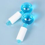 2in1 Ice Globes Roller - Stainless Steel Cooling Spa Facial Eye Puffiness Tool