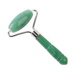 Amethyst Mini Jade Roller - High Quality Authentic Gemstone Crystal Massage Tool