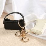 Keychain Manufacturer - New Design Leather Cute Candy Color Mini Ladies Bag Personalized Creative Gift