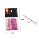 Hairpins Set Manufacturer - Hot Colorful 24Pcs Bling Metallic Barrettes Shiny Metal Bobby Pins