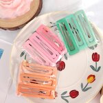 Hair Clips Manufacturer - Wholesale Daily Candy Color Non-Slip Square Toddler for Girls Women