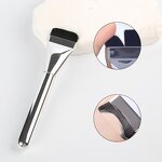 Makeup Brush Set Manufacturer - Full Set Foundation Blender Flat Brush Triangle Powder Puff with Flannel Bag