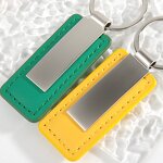 Keychain Manufacturer - Promotional Gifts Custom Logo Blank Leather Car Metal Key Fob Stocks