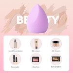 Makeup Sponge Manufacturer - Private Label Multi-Colored Dry Wet Use Pink Non Latex for Liquid Cream