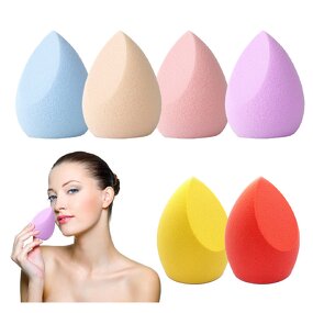 Makeup Sponge Manufacturer - Private Label Multi-Colored Dry Wet Use Pink Non Latex for Liquid Cream