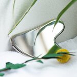 Gua Sha Tool Manufacturer - Skin Care Facial Scraping Stainless Steel for Reduce Puffiness Firm and Lift