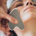 Gua Sha Tool Manufacturer - Skin Care Facial Scraping Stainless Steel for Reduce Puffiness Firm and Lift
