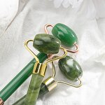 Facial Roller Manufacturer - Hot Beautiful Skin Care Tools Variety Green Natural Face Neck Lifting Natural Stone
