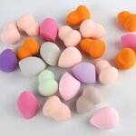 Makeup Sponge Set Manufacturer - Facial Tools Multicolor Professional 3pcs Size Blending Sponge Applicator