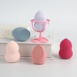 Makeup Sponge Set Manufacturer - Custom Multicolor 5Pcs Different Shapes Latex Free Beauty Blending with Holder