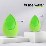 Makeup Sponge Manufacturer - Custom New 2 in 1 Dual-Use Silicone Teardrop Latex Free with Silicone Pad