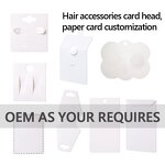 Hair Barrettes Manufacturer - Vintage Traceless Black White Checker Acetate Non Slip Metal Korean