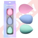 Makeup Sponges Manufacturer - Brand Same Style Beauty Sponge Applicator Blender 3Pc for Foundation