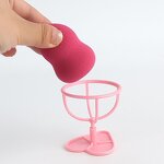 Makeup Sponge Set Manufacturer - Custom Multicolor 5Pcs Different Shapes Latex Free Beauty Blending with Holder