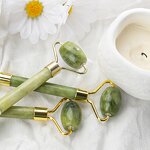 Facial Roller Manufacturer - Hot Beautiful Skin Care Tools Variety Green Natural Face Neck Lifting Natural Stone