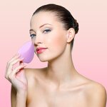 Makeup Sponge Manufacturer - Private Label Multi-Colored Dry Wet Use Pink Non Latex for Liquid Cream