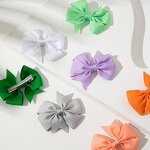 Hair Bows Clips Manufacturer - Mini 3Inch Bowknot Multi Color Ribbon for Toddler Girls Kids