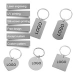 Keychain Manufacturer - Custom Logo Promotional Stainless Steel Dog Tag Blank Souvenir for Laser Engraving