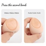 Makeup Sponge Manufacturer - Custom New 2 in 1 Dual-Use Silicone Teardrop Latex Free with Silicone Pad