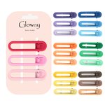 Hair Clips Manufacturer - Custom Cute Rainbow Color Duckbill No Bend Metal Matte for Girls