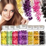 Organic Hair Growth Oil - Gummy Vitamins Capsule Hair Care Treatment Supplement