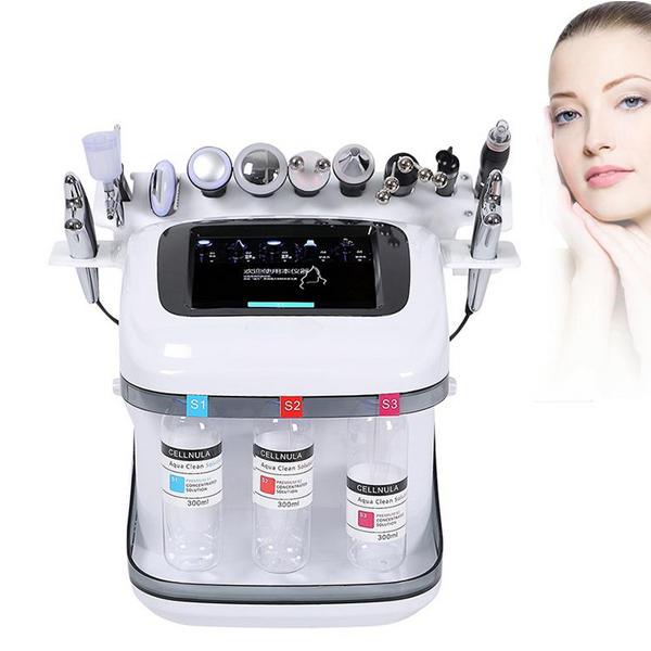 9 in 1 Small Bubble Machine - Newest Professional 2023 Crystal Diamond Dermabrasion Tool
