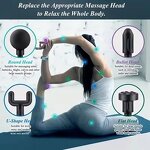 Wireless Fascia Gun - Mini Smart High Speed Deep Tissue Body Muscle Massager