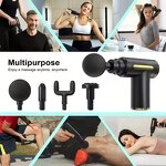 Wireless Fascia Gun - Mini Smart High Speed Deep Tissue Body Muscle Massager
