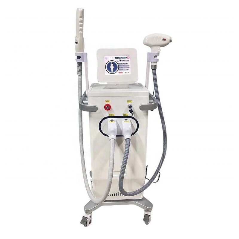 2 in 1 Laser Machine - New Diode 808 Nd Yag Laser Tattoo Hair Removal Tool