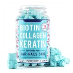 Biotin Collagen Gummies - Hot Sale Private Label Vegan Bear Vitamins Hair Skin Nails