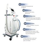 2 in 1 Laser Machine - New Diode 808 Nd Yag Laser Tattoo Hair Removal Tool