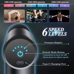 Wireless Fascia Gun - Mini Smart High Speed Deep Tissue Body Muscle Massager