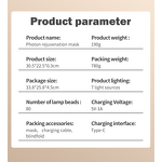 LED Mask Manufacturer - Factory Customization 660+850nm Wavelength 7 Colors Facial Care