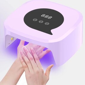 Nail Lamp Manufacturer - High Quality Quick-Drying UV LED 48 W Ice Sun Light With 3 Timers Custom